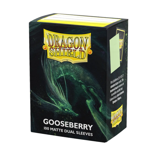 Dragon Shield - Standard Sleeves - Dual Matte Gooseberry (100 Sleeves)
