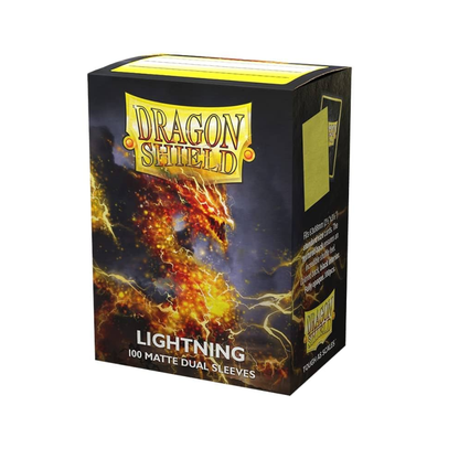 Dragon Shield - Standard Sleeves - Dual Matte Sleeves - Lightning 'Ailia' (100 Sleeves)