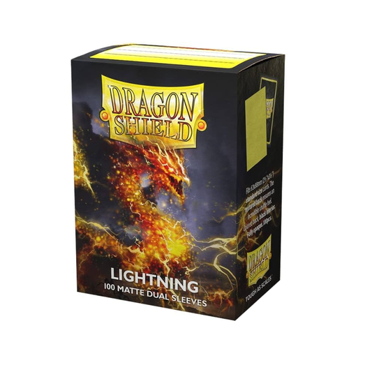 Dragon Shield - Standard Sleeves - Dual Matte Sleeves - Lightning 'Ailia' (100 Sleeves)