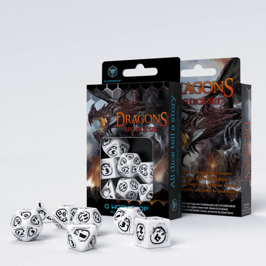 Dragons Dice Set: Opal