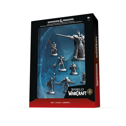 [PREPEDIDO] Dungeons & Dragons x World of Warcraft - Official Miniatures Alliance Pack