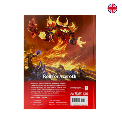 [PREPEDIDO] Dungeons & Dragons x World of Warcraft - Rulebook (Inglés)