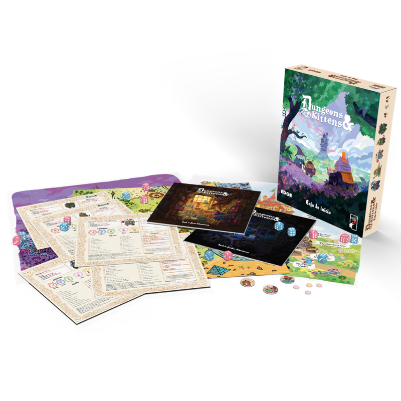 [PREPEDIDO] Dungeons & Kittens - Beginner Box