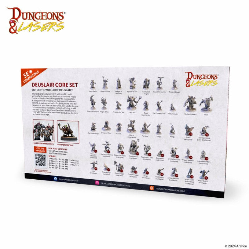 Dungeons & Lasers - Deuslair Core Set