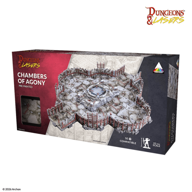 Dungeons & Lasers: Chambers of Agony Pre-painted