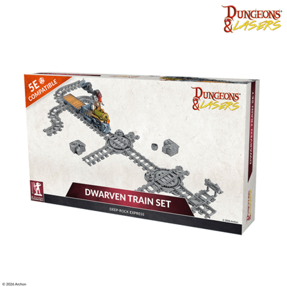 Dungeons & Lasers: Dwarven Train Set