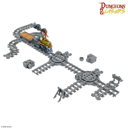 Dungeons & Lasers: Dwarven Train Set