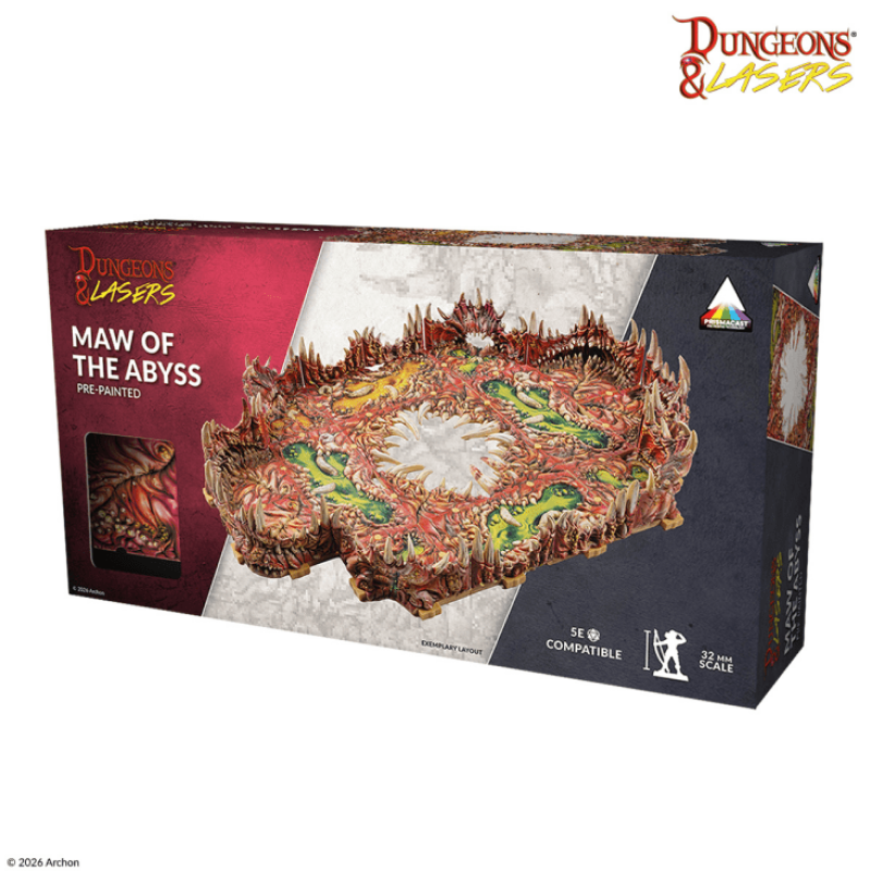 Dungeons & Lasers: Maw of the Abyss Pre-painted