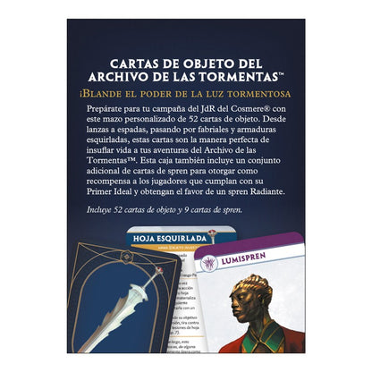 El Archivo de las Tormentas - Cartas de objeto