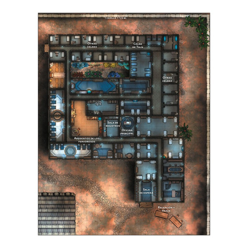 El Archivo de las Tormentas - Mapas de aventura