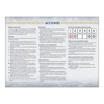 El Archivo de las Tormentas - Pantalla de dirección