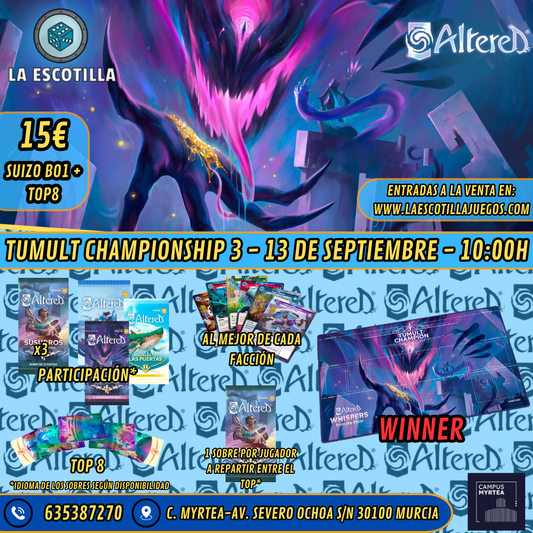[EVENTO] Altered - Tumult Championship 3 - 13 de Septiembre de 2025