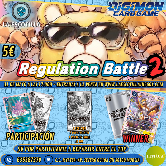 [EVENTO] Digimon Regulation Battle 2 - 31 de Mayo de 2025 - 17:00H