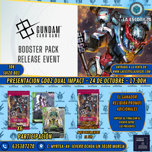 [EVENTO] Gundam - Presentación Dual Impact GD02 - 24 de Octubre a las 17:00 H