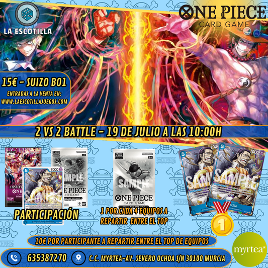 [EVENTO] One Piece - Batalla 2 contra 2 - 19 de Julio a las 10:00H