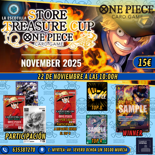 [EVENTO] One Piece - Store Treasure Cup - 22 de Noviembre 2025 a las 10:00H