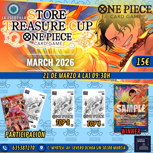 [EVENTO] One Piece - Store Treasure Cup - 21 de Marzo de 2026 a las 09:30H