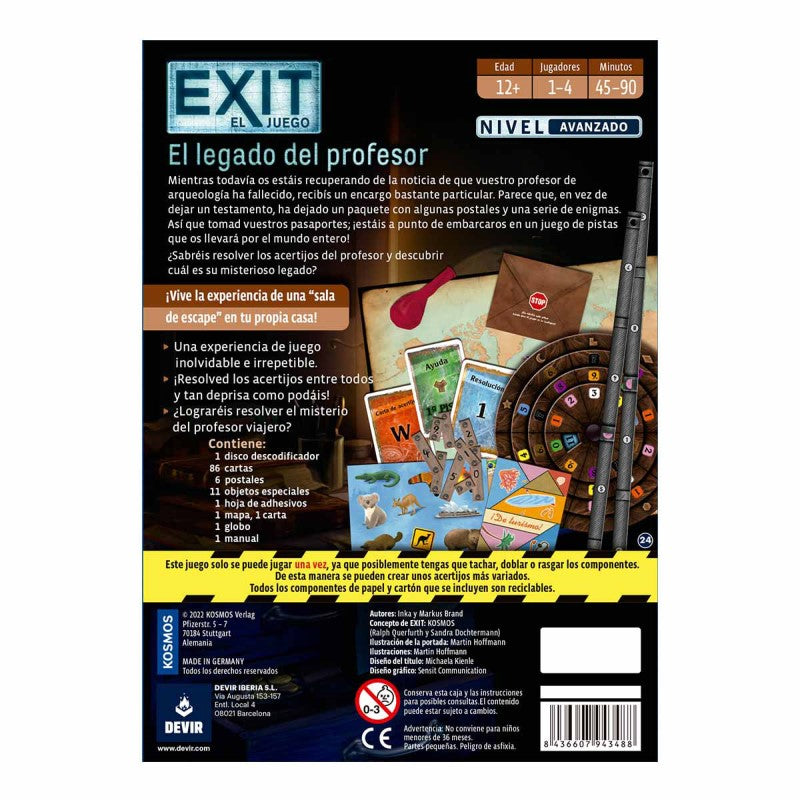 Exit: El legado del profesor