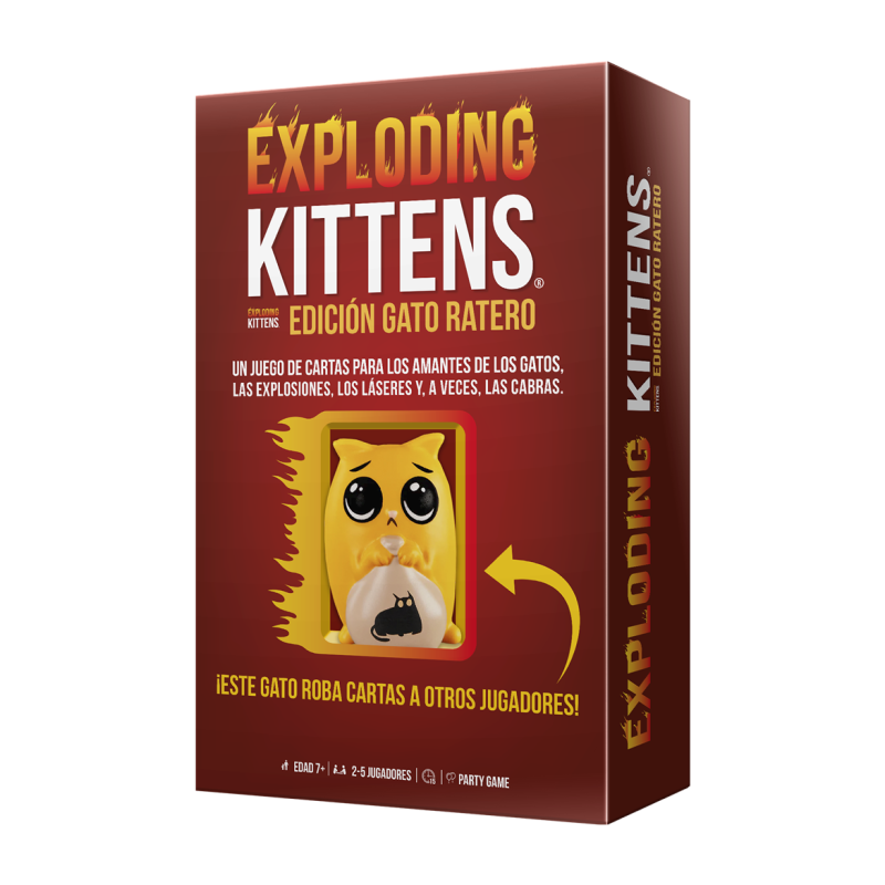 Exploding Kittens Ed. Gato Ratero