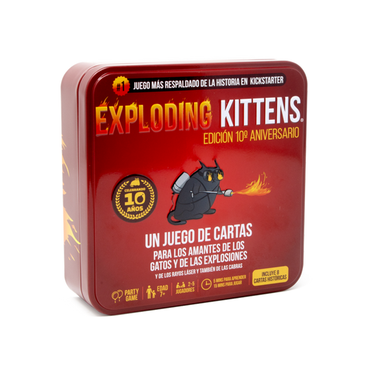 [PREPEDIDO] Exploding Kittens Edición 10º Aniversario