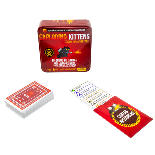 [PREPEDIDO] Exploding Kittens Edición 10º Aniversario