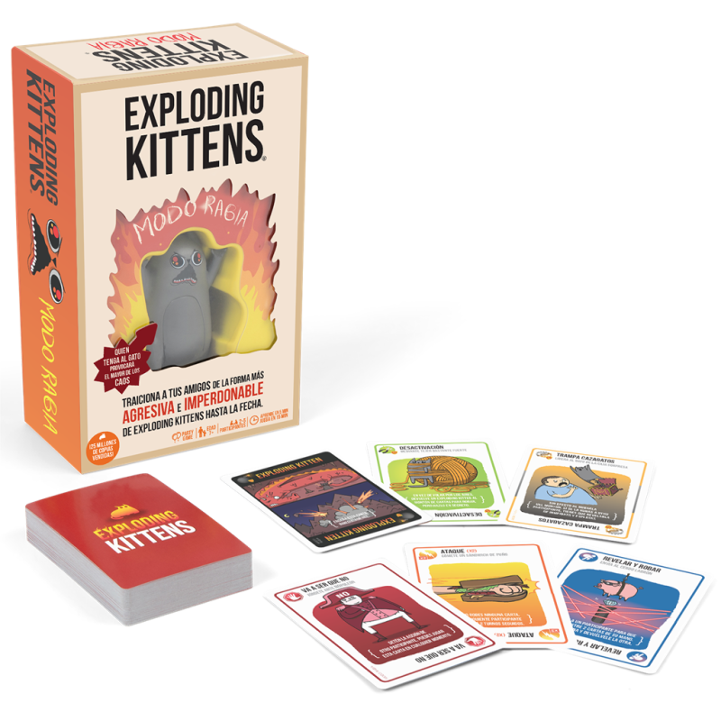[PREPEDIDO] Exploding Kittens Modo Rabia