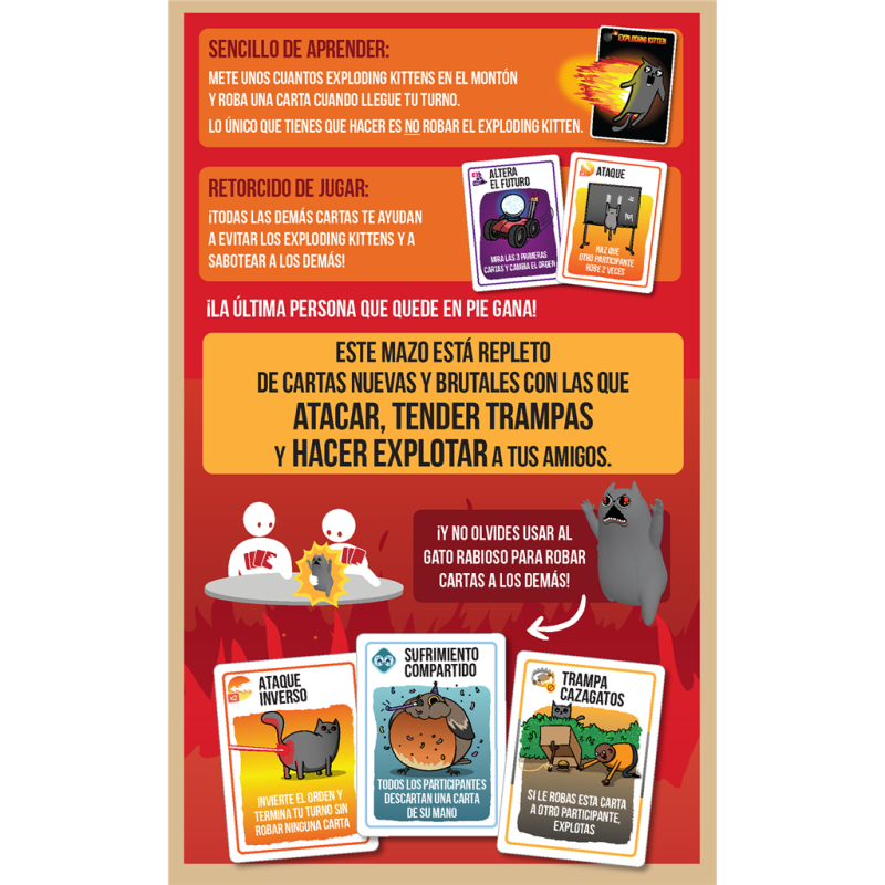 [PREPEDIDO] Exploding Kittens Modo Rabia