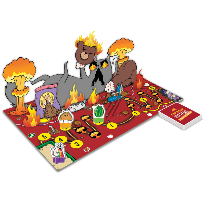 Exploding Kittens: el juego de tablero Super Fan Ed.