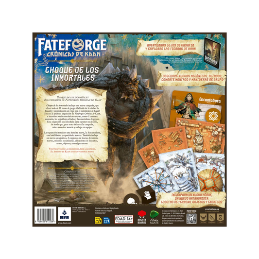 Fateforge: Crónicas de Kaan - Choque de los Inmortales