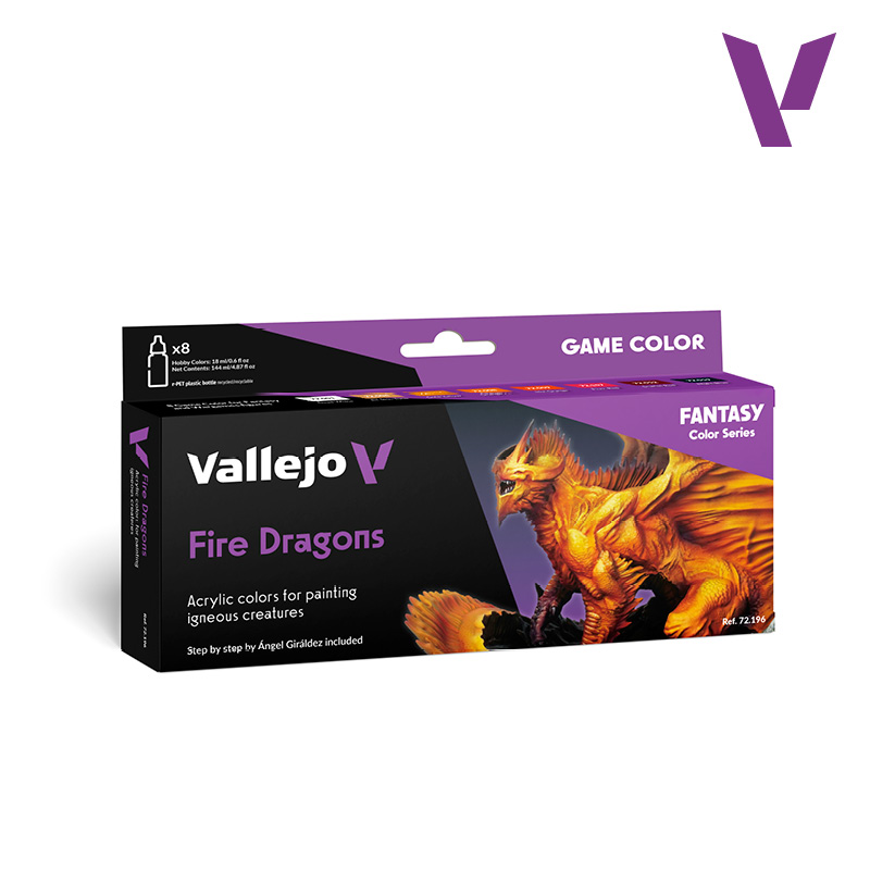 Fire Dragons Set by Ángel Giráldez