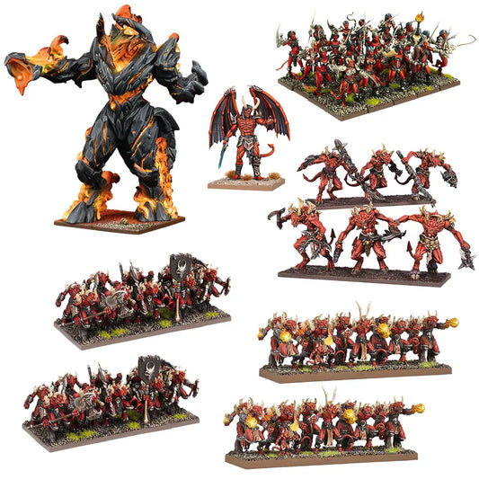 Kings of War: Forces Of The Abyss Battallion Mantic Games, KOW
