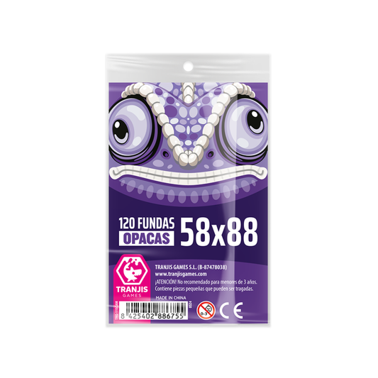 Fundas Camaleón Morado (58X88mm)