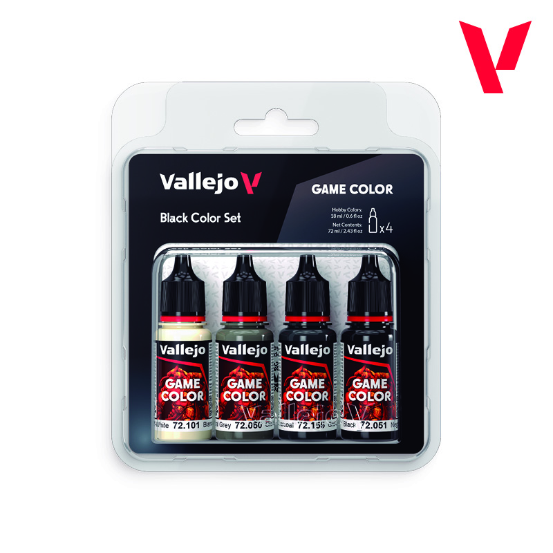 Game Color - Black Color Set