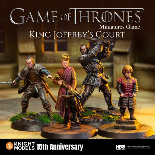 Game of Thrones Miniatures Game - King Joffrey and his court (Inglés)