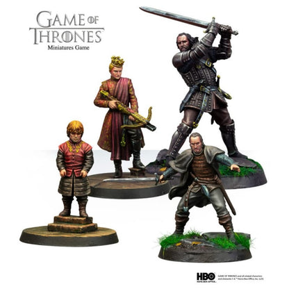 Game of Thrones Miniatures Game - King Joffrey and his court (Inglés)