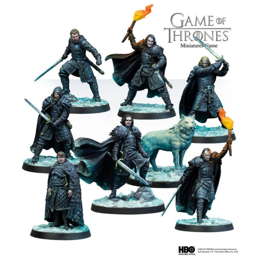 Game of Thrones Miniatures Game - Night’s Watch (Inglés)