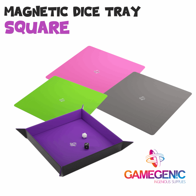 Magnetic Dice Tray - Square