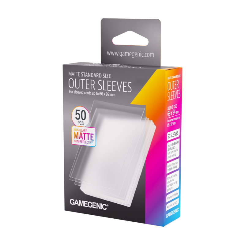Gamegenic - Matte Outer Sleeves Standard Size 69x94