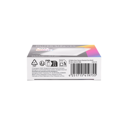 Gamegenic - Matte Outer Sleeves Standard Size 69x94
