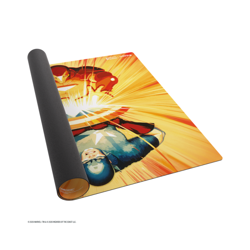Gamegenic - Magic: The Gathering - 2 Player Playmat - Iron Man/Captain America