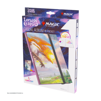 Gamegenic - Magic: The Gathering Lorwyn Eclipsed - Casual Album 18-Pocket - Eirdu, Carrier of Dawn / Isilu, Carrier of Twilight