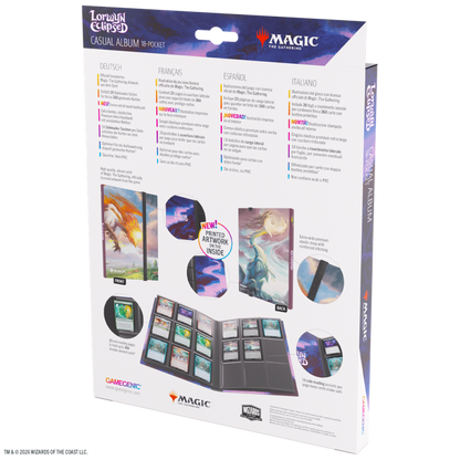 Gamegenic - Magic: The Gathering Lorwyn Eclipsed - Casual Album 18-Pocket - Eirdu, Carrier of Dawn / Isilu, Carrier of Twilight