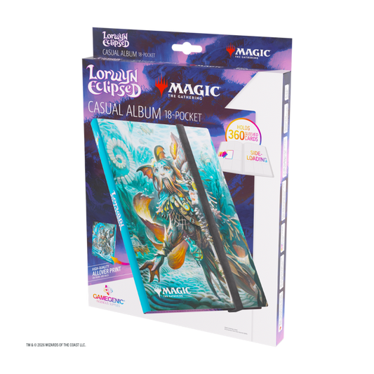 Gamegenic - Magic: The Gathering Lorwyn Eclipsed - Casual Album 18-Pocket - Sygg, Wanderwine Wisdom