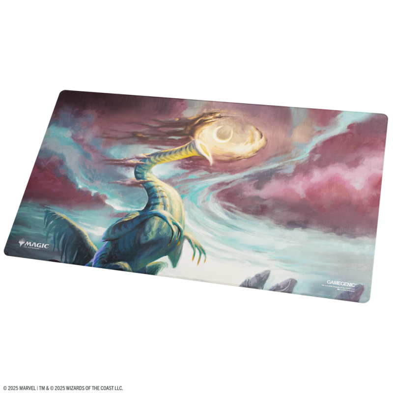 Gamegenic - Magic: The Gathering Lorwyn Eclipsed - Double-sided Playmat - Eirdu, Carrier of Dawn / Isilu, Carrier of Twilight