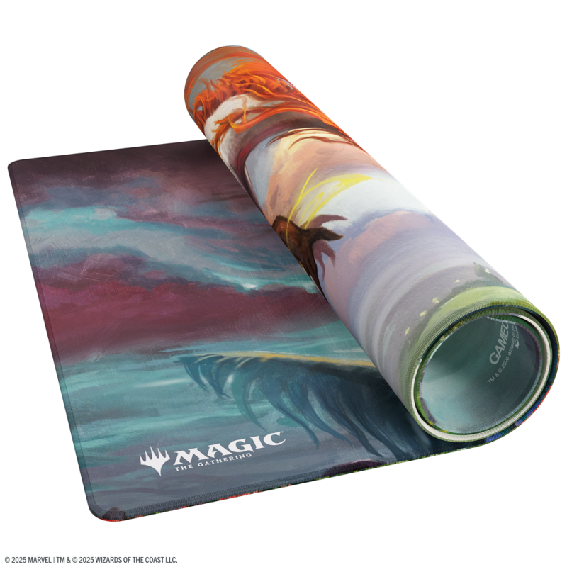 Gamegenic - Magic: The Gathering Lorwyn Eclipsed - Double-sided Playmat - Eirdu, Carrier of Dawn / Isilu, Carrier of Twilight