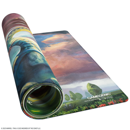 Gamegenic - Magic: The Gathering Lorwyn Eclipsed - Double-sided Playmat - Eirdu, Carrier of Dawn / Isilu, Carrier of Twilight