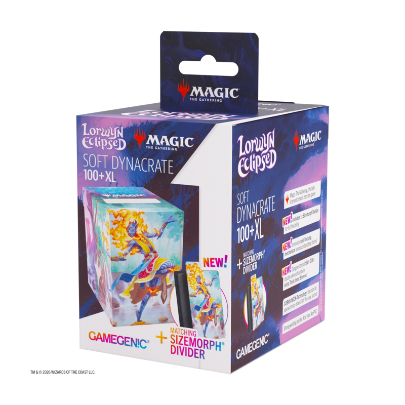Gamegenic - Magic: The Gathering Lorwyn Eclipsed - Soft Dynacrate 100+ XL - Ashling, Rekindled / Ashling, Rimebound