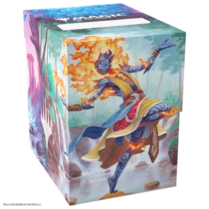 Gamegenic - Magic: The Gathering Lorwyn Eclipsed - Soft Dynacrate 100+ XL - Ashling, Rekindled / Ashling, Rimebound