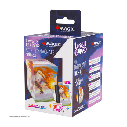 Gamegenic - Magic: The Gathering Lorwyn Eclipsed - Soft Dynacrate 100+ XL - Eirdu, Carrier of Dawn / Isilu, Carrier of Twilight