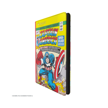 Gamegenic - Magic: The Gathering - Zip-Up Album 18-Pocket - Captain America/Black Panther